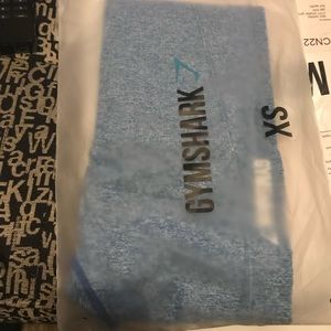 Gymshark blue seamless capris